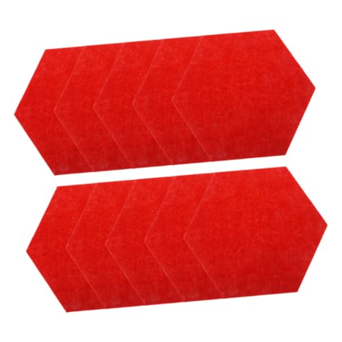 CIYODO 10 Stück Teiliges Sechseckiger Filz Pinnwand Wandtafeln Schallabsorbierend Kantenlänge Vielseitig als Memoboard Hintergrundwand und Schallisolierende Filzmatten für Büro und CIYODO 10 Stück Teiliges Sechseckiger Filz Pinnwand Wandtafeln Schallabsorbierend Kantenlänge Vielseitig als Memoboard Hintergrundwand und Schallisolierende Filzmatten für Büro und von CIYODO