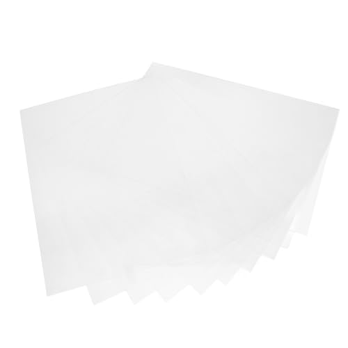 CIYODO 10 Stück Teiliges Wiederverwendbare Schablonen für Druckstifte Translucente Kunststoffplatten für Kreative Bastelprojekte Hochtemperatur Schablonen für Zeichnerische Anwendungen von CIYODO