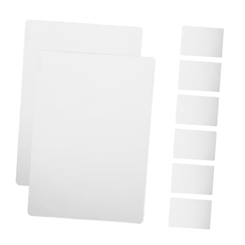 CIYODO 10 Stück Transparente Schablonenplatten für Druckstift Wiederverwendbare Bastelmaterialien für Präzises Zeichnen und Spraymalerei Schablonen für Kreative Projekte CIYODO 10 Stück Transparente Schablonenplatten für Druckstift Wiederverwendbare Bastelmaterialien für Präzises Zeichnen und Spraymalerei Schablonen für Kreative Projekte von CIYODO