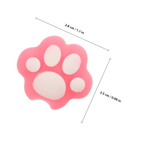 CIYODO 10 Stück Weiche Silikon Bleistiftkappen Pinke Katzenpfote Schützende Bleistiftspitzenhüllen Installieren Langlebig für Schule und Zuhause CIYODO 10 Stück Weiche Silikon Bleistiftkappen Pinke Katzenpfote Schützende Bleistiftspitzenhüllen Installieren Langlebig für Schule und Zuhause von CIYODO