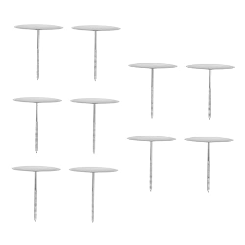 CIYODO 10-teiliges Kuchenblumen-nägel-Set Edelstahl Backdekor-Werkzeuge Für Cupcake-Dekoration Leicht Zu Reinigen Robust Zum Dekorieren Von Kuchen von CIYODO