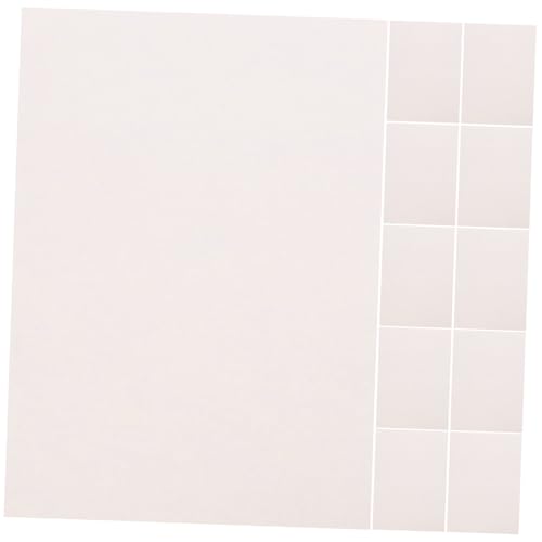 CIYODO 100 Blatt Mattes Wasserdichtes Selbstklebendes Vinyl aufkleberpapier Bedruckbar für Tintenstrahldrucker Vielseitiges Druckerpapier zum DIY labeln Reißfest und Kratzfest für Büro von CIYODO