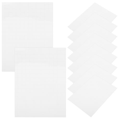 CIYODO 100 Blatt Selbstklebende Laminierfolien PVC Schutzfolie Fotolaminierfolie Selbsthaftend Starkes Klebematerial Laminierblätter für Foto Bildschutz von CIYODO