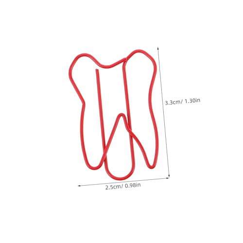 CIYODO 100 Stück Bunte Zahnförmige Büroklammern Robuste Bunte Paperclips für Dokumentenorganisation Kompakte Organizer Clips für Schule Büro und Zuhause Praktisch und Langlebig CIYODO 100 Stück Bunte Zahnförmige Büroklammern Robuste Bunte Paperclips für Dokumentenorganisation Kompakte Organizer Clips für Schule Büro und Zuhause Praktisch und Langlebig von CIYODO
