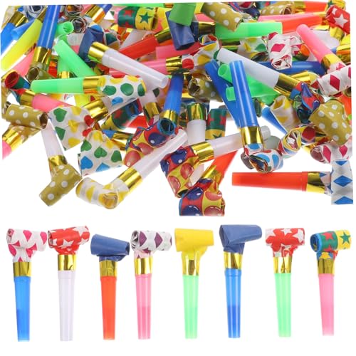 CIYODO 100 Stück Drachenpfeife blasen Partygeschenke für musikalische Ausbrüche Die Partydekorationen Partyzubehör aufdecken Krachmacher für Party Partygebläse Krachmacher Plastik CIYODO 100 Stück Drachenpfeife blasen Partygeschenke für musikalische Ausbrüche Die Partydekorationen Partyzubehör aufdecken Krachmacher für Party Partygebläse Krachmacher Plastik von CIYODO
