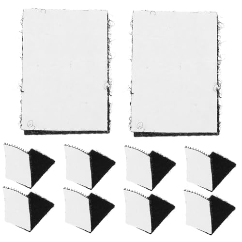 CIYODO 100 Stück Selbstklebendes Tape Doppelseitige Nylon Klebebänder für Sofas Tischdecken und Teppiche Rutschfest und Langlebig für Diy Projekte Organisation von Werkzeugen von CIYODO