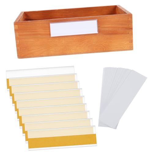 CIYODO 100 Stück Selbstkleber Etikett Rack Schublade Inhaber Regalanhänger für Drahtregale farbig Organisieren Preisetiketten-Organizer Organisator-Etiketten Drahtschelfetiketthalter PVC CIYODO 100 Stück Selbstkleber Etikett Rack Schublade Inhaber Regalanhänger für Drahtregale farbig Organisieren Preisetiketten-Organizer Organisator-Etiketten Drahtschelfetiketthalter PVC von CIYODO