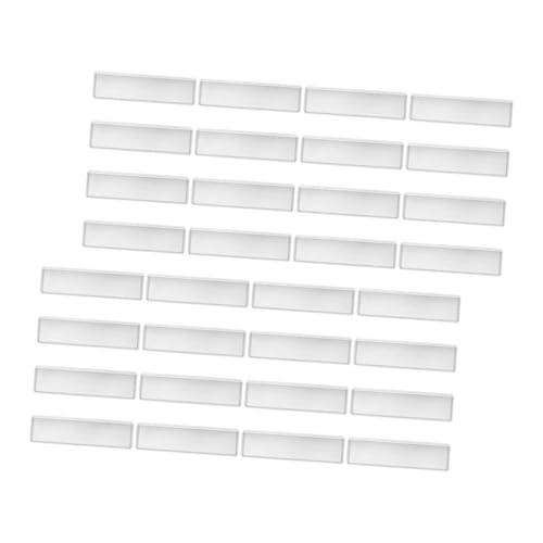 CIYODO 100 Stück Transparente Selbstklebende PVC Etikettenhüllen Wasserfest Schützende Indexkartenhalter für Büro Lager Klassifizierung Aktenordner Regale und Schulorganisation CIYODO 100 Stück Transparente Selbstklebende PVC Etikettenhüllen Wasserfest Schützende Indexkartenhalter für Büro Lager Klassifizierung Aktenordner Regale und Schulorganisation von CIYODO