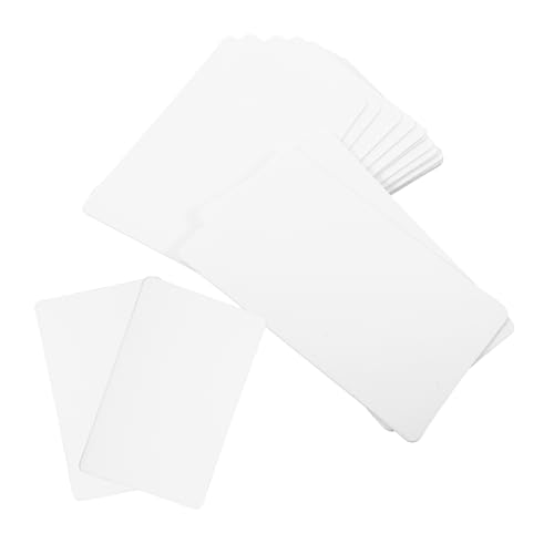 CIYODO 100 Stück Weiße PVC Blanko Karten Robuste DIY Etiketten zum Beschriften Reißfest Tintenfest Vielseitig als Geschenkanhänger Notizkarten Scrapbooking für Gestaltung CIYODO 100 Stück Weiße PVC Blanko Karten Robuste DIY Etiketten zum Beschriften Reißfest Tintenfest Vielseitig als Geschenkanhänger Notizkarten Scrapbooking für Gestaltung von CIYODO