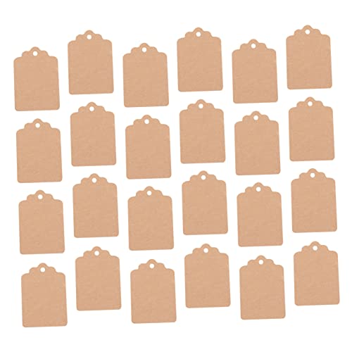 CIYODO 1000 Blanko Kraftpapier Preisschilder Namensschilder Anhänger für Kleidung Versand Verpackung Vielseitig Verwendbar von CIYODO