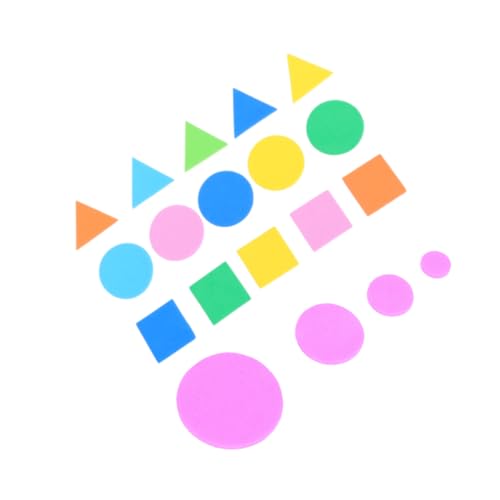 CIYODO 1000 Stück Bunte schaumgeometrische Figuren scheckheft scrabbook Kognitive Sticker laufstall scrabook bastelzeug einschenker geschengutsein scrapbbok spielzeuge Aufkleber CIYODO 1000 Stück Bunte schaumgeometrische Figuren scheckheft scrabbook Kognitive Sticker laufstall scrabook bastelzeug einschenker geschengutsein scrapbbok spielzeuge Aufkleber von CIYODO