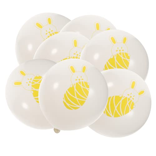 CIYODO 100Stücke Osterparty Luftballons Niedliche Cartoon Hasen Ballons für Osterfeiern Party Dekorationen und Party Requisiten Latex Ballons Bunten Farben CIYODO 100Stücke Osterparty Luftballons Niedliche Cartoon Hasen Ballons für Osterfeiern Party Dekorationen und Party Requisiten Latex Ballons Bunten Farben von CIYODO