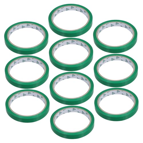CIYODO 10Stücke Gemüse Bündelband aus Robustem Breit pro Sicheres Einfaches Verpacken für Supermärkte Bauernmärkte Küchen Langlebig von CIYODO