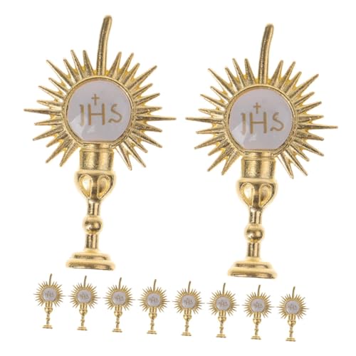 CIYODO 10Stücke Goldene Jhs Tortendeko für Kommunion Taufe Religiöse Cupcake Topper für Christliche Feiern und Feste Vielseitig Einsetzbar Einfach zu Verwenden Langlebig CIYODO 10Stücke Goldene Jhs Tortendeko für Kommunion Taufe Religiöse Cupcake Topper für Christliche Feiern und Feste Vielseitig Einsetzbar Einfach zu Verwenden Langlebig von CIYODO