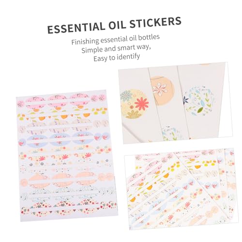 CIYODO 12 Blatt Teiliges Selbstklebende Flaschenetiketten für Ätherische Öle Wasserfeste Aufkleber zum Beschriften von Ölflaschen Gläsern und Vorratsbehältern Ablösbar und Vielseitig CIYODO 12 Blatt Teiliges Selbstklebende Flaschenetiketten für Ätherische Öle Wasserfeste Aufkleber zum Beschriften von Ölflaschen Gläsern und Vorratsbehältern Ablösbar und Vielseitig von CIYODO