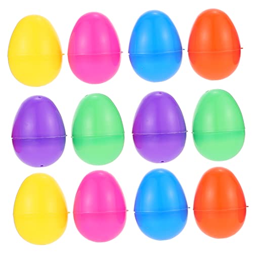 CIYODO 12 Stück Befüllbare Ostereier aus Kunststoff Praktische Ostern Eier für Dekoration und Partybedarf Wiederverwendbare Bunte Eier für Osterfeierlichkeiten CIYODO 12 Stück Befüllbare Ostereier aus Kunststoff Praktische Ostern Eier für Dekoration und Partybedarf Wiederverwendbare Bunte Eier für Osterfeierlichkeiten von CIYODO