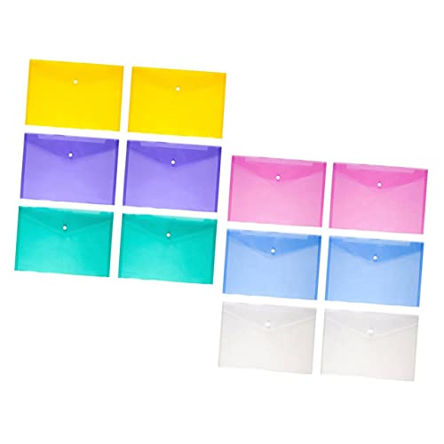 CIYODO 12 Stück Dokumententaschen Mit Druckknopf Dokumententasche Aktenordner Durchsichtiger Umschlag Dokumenten Aktentasche Dokumentenhalter Dokumententasche Dokumenten CIYODO 12 Stück Dokumententaschen Mit Druckknopf Dokumententasche Aktenordner Durchsichtiger Umschlag Dokumenten Aktentasche Dokumentenhalter Dokumententasche Dokumenten von CIYODO