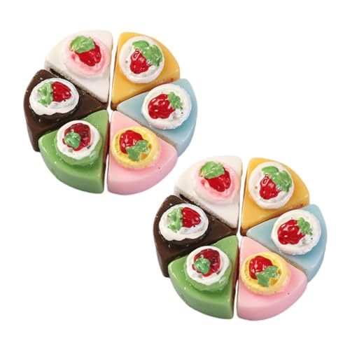 CIYODO 12 Stück Minikuchen Gefälschte Kuchendekoration Künstliche Kuchenmodell Food-requisiten- Simulation Essen Dessert Künstliche Lebensmittelquelle Gefälschte Kuchenmodelle Harz CIYODO 12 Stück Minikuchen Gefälschte Kuchendekoration Künstliche Kuchenmodell Food-requisiten- Simulation Essen Dessert Künstliche Lebensmittelquelle Gefälschte Kuchenmodelle Harz von CIYODO