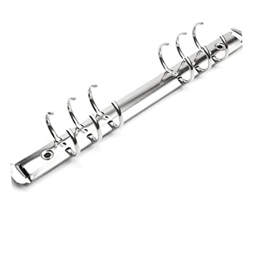 CIYODO 12 Stück Teiliges Metall Ringbuch mit Löchern Silberfarbene Buchringe für Ordner Wiederverwendbare Binder Ringe Leicht und Langlebig für Büro Schule und Scrapbook CIYODO 12 Stück Teiliges Metall Ringbuch mit Löchern Silberfarbene Buchringe für Ordner Wiederverwendbare Binder Ringe Leicht und Langlebig für Büro Schule und Scrapbook von CIYODO