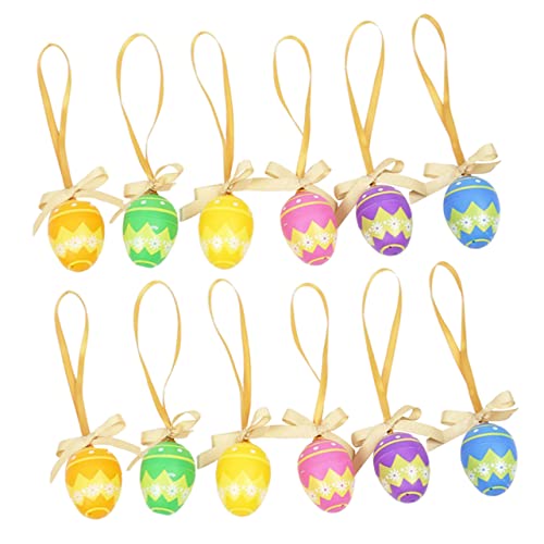 CIYODO 12 Stück Teiliges Ostereier Anhänger zum Befüllen Diy Überraschungsdeko für Osterfeiern für Einfache Handhabung Vielseitig Einsetzbar und Attraktiv Zufällige Farbe CIYODO 12 Stück Teiliges Ostereier Anhänger zum Befüllen Diy Überraschungsdeko für Osterfeiern für Einfache Handhabung Vielseitig Einsetzbar und Attraktiv Zufällige Farbe von CIYODO