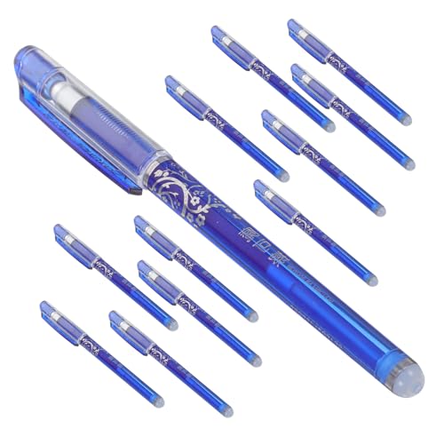 CIYODO 12 Stück Teiliges Set Radierbarer Blaue Kugelschreiber Feine Spitze Flüssige Tinte Leicht und Tragbar für Schüler Studium Büro und Zuhause Korrigierbar ohne Papierbeschädigung CIYODO 12 Stück Teiliges Set Radierbarer Blaue Kugelschreiber Feine Spitze Flüssige Tinte Leicht und Tragbar für Schüler Studium Büro und Zuhause Korrigierbar ohne Papierbeschädigung von CIYODO