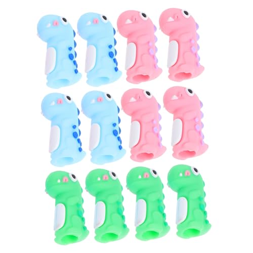CIYODO 12 Stück Teiliges Silikon Tier Bleistiftaufsätze Weiche und Langlebige Tierkopf Stift Kappen als Bleistiftverlängerer und Dekorative Schulparty Goodie Bag Füller für Schüler CIYODO 12 Stück Teiliges Silikon Tier Bleistiftaufsätze Weiche und Langlebige Tierkopf Stift Kappen als Bleistiftverlängerer und Dekorative Schulparty Goodie Bag Füller für Schüler von CIYODO