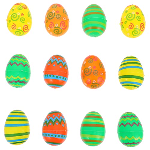 CIYODO 12 Stück Teiliges aus Bunten Künstlichen Ostereiern Realistische Deko für Ostern Tischdekoration für Ihre Feierlichkeiten CIYODO 12 Stück Teiliges aus Bunten Künstlichen Ostereiern Realistische Deko für Ostern Tischdekoration für Ihre Feierlichkeiten von CIYODO