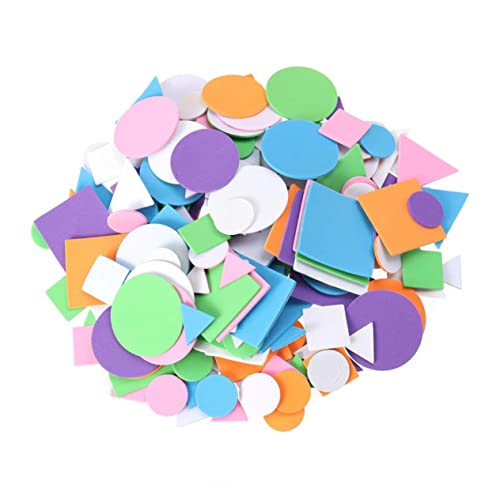 CIYODO 1250stücke Geometrische Form Aufkleber Selbstklebende Eva Sticker Für Mädchen Basteln Und Schulprojekte Zufällige Und Farben CIYODO 1250stücke Geometrische Form Aufkleber Selbstklebende Eva Sticker Für Mädchen Basteln Und Schulprojekte Zufällige Und Farben von CIYODO