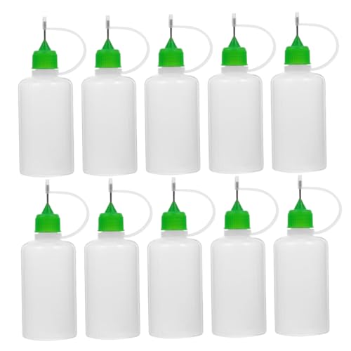 CIYODO 12Stücke Kleberapplikatorflasche mit Spitzendesign Quetschflaschen für Präzise Anwendung von Kleber Öl Acrylfarbe für DIY Projekte Bastelarbeiten CIYODO 12Stücke Kleberapplikatorflasche mit Spitzendesign Quetschflaschen für Präzise Anwendung von Kleber Öl Acrylfarbe für DIY Projekte Bastelarbeiten von CIYODO