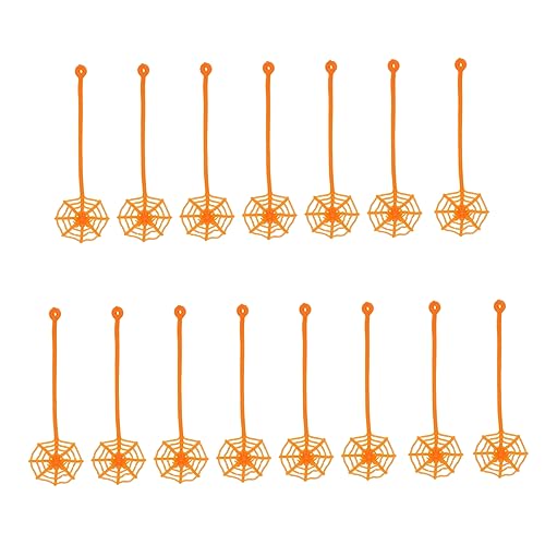 CIYODO 15 Stück Teiliges Halloween Spinnennetz Spielzeugset für Neuartige Dehnbare und Leuchtende Tpr Deko für Halloween und Geburtstagsfeiern Orangefarben für Spaß und Unterhaltung CIYODO 15 Stück Teiliges Halloween Spinnennetz Spielzeugset für Neuartige Dehnbare und Leuchtende Tpr Deko für Halloween und Geburtstagsfeiern Orangefarben für Spaß und Unterhaltung von CIYODO