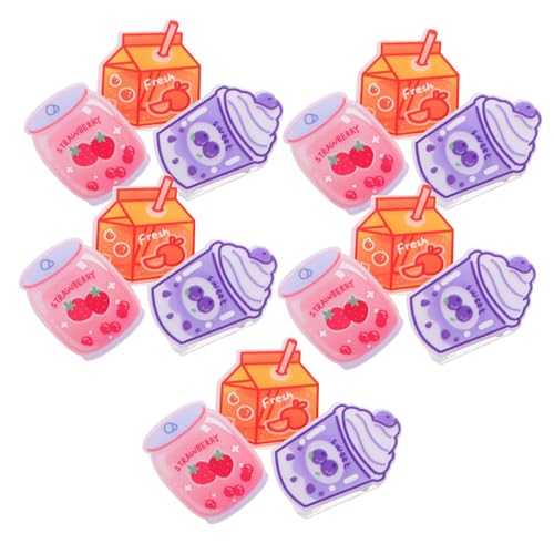 CIYODO 15 Stück Teiliges Kreative Acryl Clips mit Cartoon Motiven Robuste Platzsparende Büroklammern für Büroorganisation Snack und Lebensmittelclips Vielseitig Einsetzbar für Küche und CIYODO 15 Stück Teiliges Kreative Acryl Clips mit Cartoon Motiven Robuste Platzsparende Büroklammern für Büroorganisation Snack und Lebensmittelclips Vielseitig Einsetzbar für Küche und von CIYODO