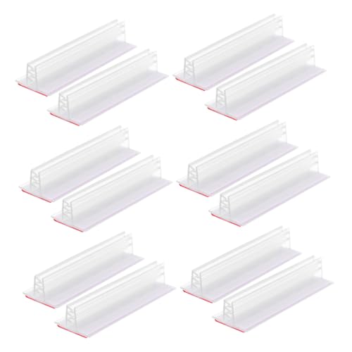 CIYODO 15 Stück Teiliges PVC Sneeze Guard Werbeclip Selbstklebend Transparenter Posterhalter für Supermärkte Etiketten Preisschilder und Vielseitige Informationsanzeigen CIYODO 15 Stück Teiliges PVC Sneeze Guard Werbeclip Selbstklebend Transparenter Posterhalter für Supermärkte Etiketten Preisschilder und Vielseitige Informationsanzeigen von CIYODO