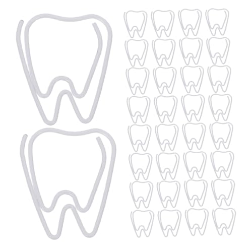 CIYODO 150 Stück Weiße Zahnförmige Büroklammern aus Metall Draht Lesezeichen für Schule Büro und Zuhause Praktisch Leicht Tragbar Dekorative Papierklammern für Journale und Dokumente CIYODO 150 Stück Weiße Zahnförmige Büroklammern aus Metall Draht Lesezeichen für Schule Büro und Zuhause Praktisch Leicht Tragbar Dekorative Papierklammern für Journale und Dokumente von CIYODO