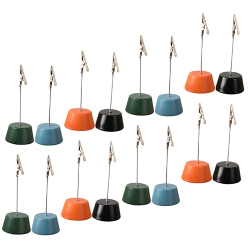 CIYODO 16 Stück Teiliges Holz Notizklammern für Schreibtisch Multifunktionale Karten und Fotohalter Wiederverwendbare Büroaccessoires für Party und Arbeitsplatz Farblich Gemischt CIYODO 16 Stück Teiliges Holz Notizklammern für Schreibtisch Multifunktionale Karten und Fotohalter Wiederverwendbare Büroaccessoires für Party und Arbeitsplatz Farblich Gemischt von CIYODO