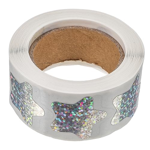 CIYODO 1Rolle Selbstklebende Glitzer Sterne Aufkleber Reflektierende Sticker für Kreative DIY Dekoration für Partys und Feiertage CIYODO 1Rolle Selbstklebende Glitzer Sterne Aufkleber Reflektierende Sticker für Kreative DIY Dekoration für Partys und Feiertage von CIYODO