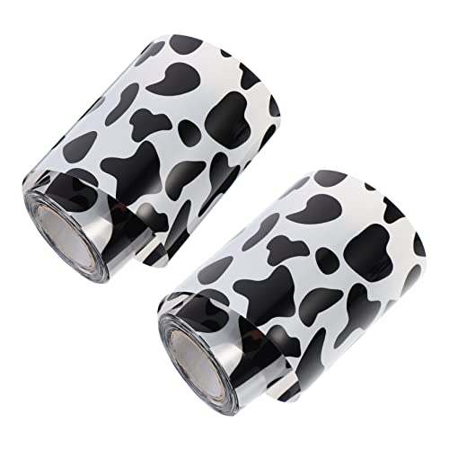 CIYODO 2 Rollen Cow Pattern Cake Collar Kreative und Umweltfreundliche Tortendekoration Einfach zu Verwenden für Geburtstagstorten und Partyzubehör CIYODO 2 Rollen Cow Pattern Cake Collar Kreative und Umweltfreundliche Tortendekoration Einfach zu Verwenden für Geburtstagstorten und Partyzubehör von CIYODO