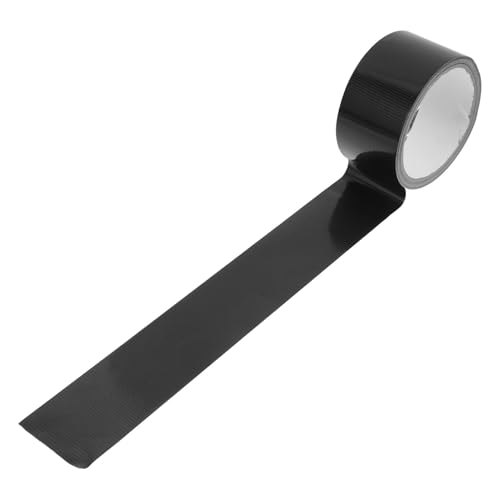 CIYODO 2 Rollen Klebeband Stoff Streifen Multifunktional Band umwickeln Teppich Schwerlast Butylband Reparaturband Klebebänder Bastelband Band für Gewebeband Polyethylen Black von CIYODO