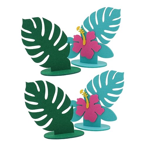 CIYODO 2 Sätze Adorable Ornament Filz Tischdeko für Zuhause Büro Kinderzimmer Grünes Design für Lebendige von CIYODO