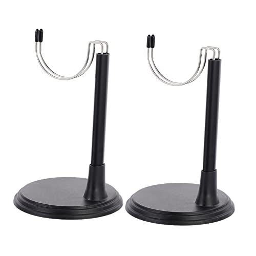CIYODO 2 Sätze Puppenständer Stabile Doll Brackets mit Breiter Basis für Kinderpuppen Display Halter Verlässlich und Robust für Verschiedene Oberflächen von CIYODO