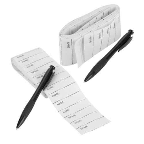 CIYODO 2 Sätze Stoff-namensetiketten zum Beschriften Waschbare Selbstklebende Textiletiketten für Kleidung Schuluniformen und Arbeitskleidung pro Rolle Inklusive Stift Wiederverwendbar CIYODO 2 Sätze Stoff-namensetiketten zum Beschriften Waschbare Selbstklebende Textiletiketten für Kleidung Schuluniformen und Arbeitskleidung pro Rolle Inklusive Stift Wiederverwendbar von CIYODO