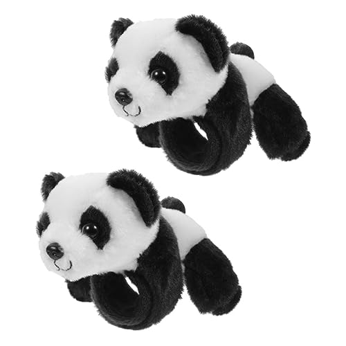 CIYODO 2 Stck. plüsch bang Armband Animal-Slap-Armband tierische Armbänder Stofftierarmband Schlagarmbänder für Flanell von CIYODO