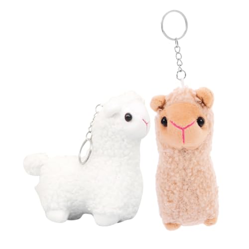 CIYODO 2 Stück Alpaka Schlüsselanhänger Babytiere Mini Rucksack Schlüsselanhänger Das Tier Mini Plüschtiere Plüsch Schlüsselanhänger Bauernhof Schlüsselanhänger Plüschtier CIYODO 2 Stück Alpaka Schlüsselanhänger Babytiere Mini Rucksack Schlüsselanhänger Das Tier Mini Plüschtiere Plüsch Schlüsselanhänger Bauernhof Schlüsselanhänger Plüschtier von CIYODO