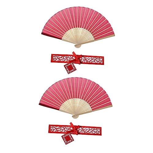 CIYODO 2 Stück Faltbare Chinesische Fächer aus mit Filigranes Design Praktische Klappfächer mit Geschenkbox Dekorativ und Geeignet für Frauen Party und Hochzeit CIYODO 2 Stück Faltbare Chinesische Fächer aus mit Filigranes Design Praktische Klappfächer mit Geschenkbox Dekorativ und Geeignet für Frauen Party und Hochzeit von CIYODO