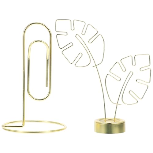 CIYODO 2 Stück Kartenhalter Tischkartenhalter Clip Ständer für Tischnummern Hochzeit Party Büro Dekoration Vielseitig Einsetzbar Langlebig Sicher CIYODO 2 Stück Kartenhalter Tischkartenhalter Clip Ständer für Tischnummern Hochzeit Party Büro Dekoration Vielseitig Einsetzbar Langlebig Sicher von CIYODO