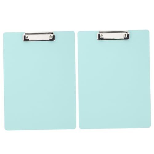 CIYODO 2 Stück Klemmbrettmappe Leicht Flexibel Robust Schreibbrett mit Metallklammern für Büro Schule Zuhause Praktisches Kleines Clipboard für Notizen und Akten Tragbar und Platzsparend CIYODO 2 Stück Klemmbrettmappe Leicht Flexibel Robust Schreibbrett mit Metallklammern für Büro Schule Zuhause Praktisches Kleines Clipboard für Notizen und Akten Tragbar und Platzsparend von CIYODO