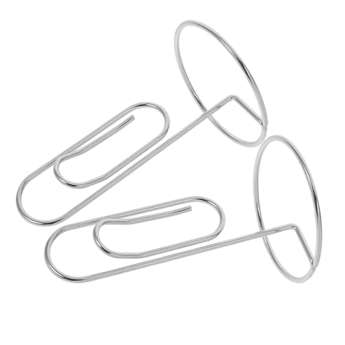 CIYODO 2 Stück Metall Tischkartenhalter mit Stabilem Sockel Karten Clips für Hochzeiten Memo Fotos und Namenskarten Silberfarbene Platzsparende Halter für Büro und Partydekoration CIYODO 2 Stück Metall Tischkartenhalter mit Stabilem Sockel Karten Clips für Hochzeiten Memo Fotos und Namenskarten Silberfarbene Platzsparende Halter für Büro und Partydekoration von CIYODO