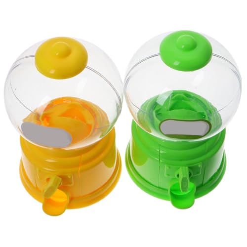 CIYODO 2 Stück Mini Candy Dispenser aus Teilig Kreative Süßigkeitenhalter Tragbarer Süßigkeitenautomat für Buntes für Familienaktivitäten und Interaktives CIYODO 2 Stück Mini Candy Dispenser aus Teilig Kreative Süßigkeitenhalter Tragbarer Süßigkeitenautomat für Buntes für Familienaktivitäten und Interaktives von CIYODO