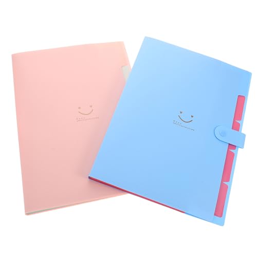 CIYODO 2 Stück Teiliges Dokumentenorganizer Mehrschichtige Fächermappe aus Kunststoff Praktische Aufbewahrung für Schule Büro und Zuhause Farben CIYODO 2 Stück Teiliges Dokumentenorganizer Mehrschichtige Fächermappe aus Kunststoff Praktische Aufbewahrung für Schule Büro und Zuhause Farben von CIYODO