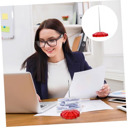 CIYODO 2 Stück Teiliges Gerader Papierhalter mit Stabilem Kunststoffsockel Vielseitiger Zettelhalter für Quittungen Notizen und Rechnungen für Büro Restaurant Bar und Haushalt CIYODO 2 Stück Teiliges Gerader Papierhalter mit Stabilem Kunststoffsockel Vielseitiger Zettelhalter für Quittungen Notizen und Rechnungen für Büro Restaurant Bar und Haushalt von CIYODO