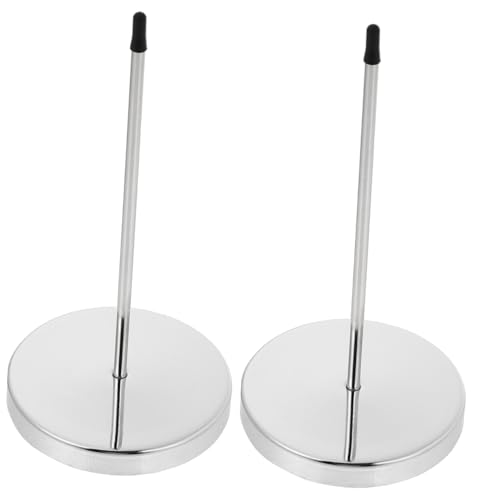 CIYODO 2 Stück Teiliges Metall Quittungshalter mit Runder Basis Stabiler Bonhalter Spike für Restaurant Küche und Büro Praktischer Memo Zettelhalter für Schreibtischorganisation CIYODO 2 Stück Teiliges Metall Quittungshalter mit Runder Basis Stabiler Bonhalter Spike für Restaurant Küche und Büro Praktischer Memo Zettelhalter für Schreibtischorganisation von CIYODO